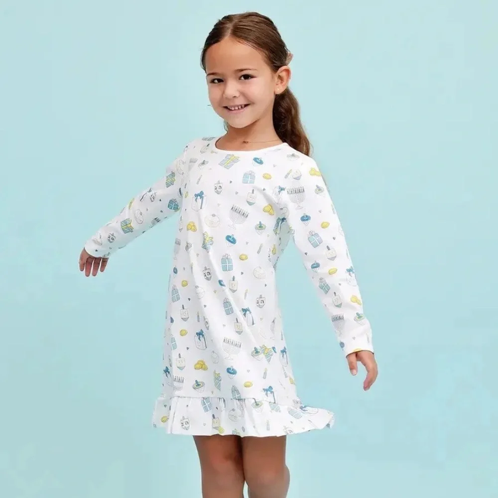Noomie Hanukkah nightgown dress size 4T